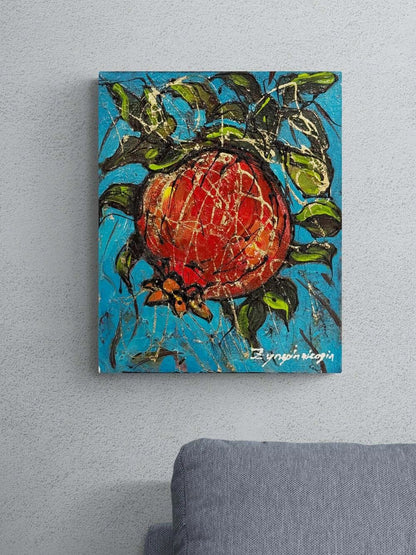 Nar Enerjisi Yağlı Boya Tablosu