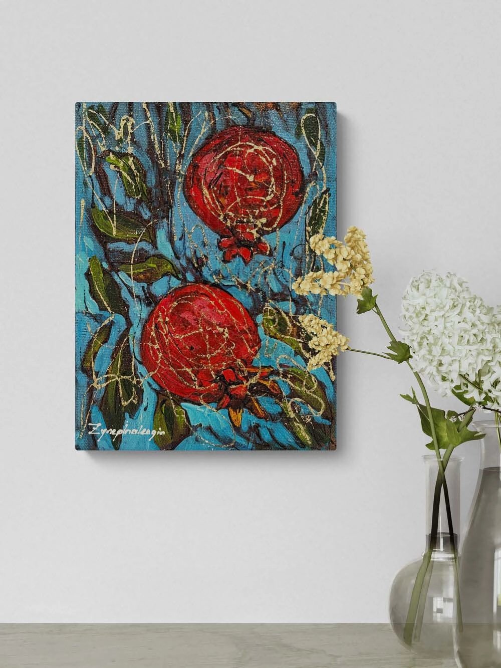 Bereketin Simgesi Yağlı Boya Tablosu