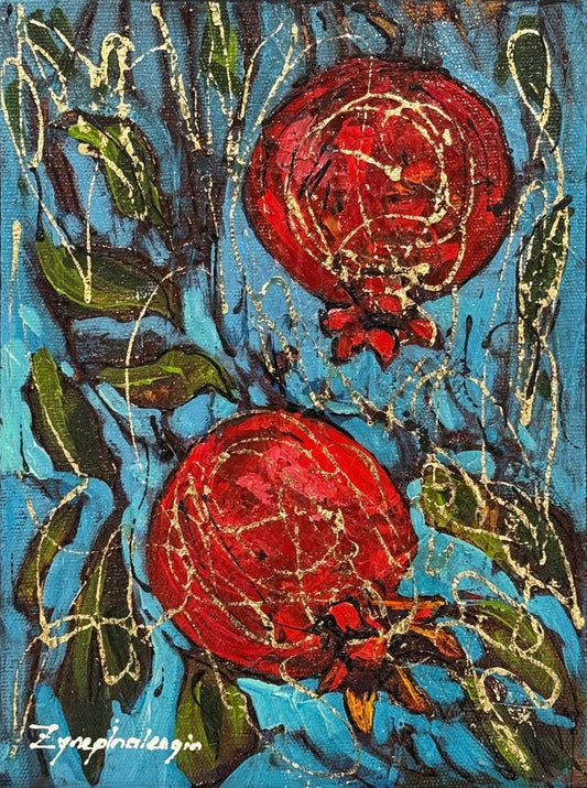 Bereketin Simgesi Yağlı Boya Tablosu