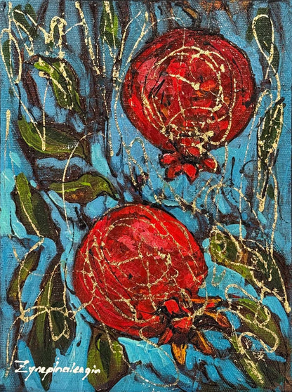 Bereketin Simgesi Yağlı Boya Tablosu