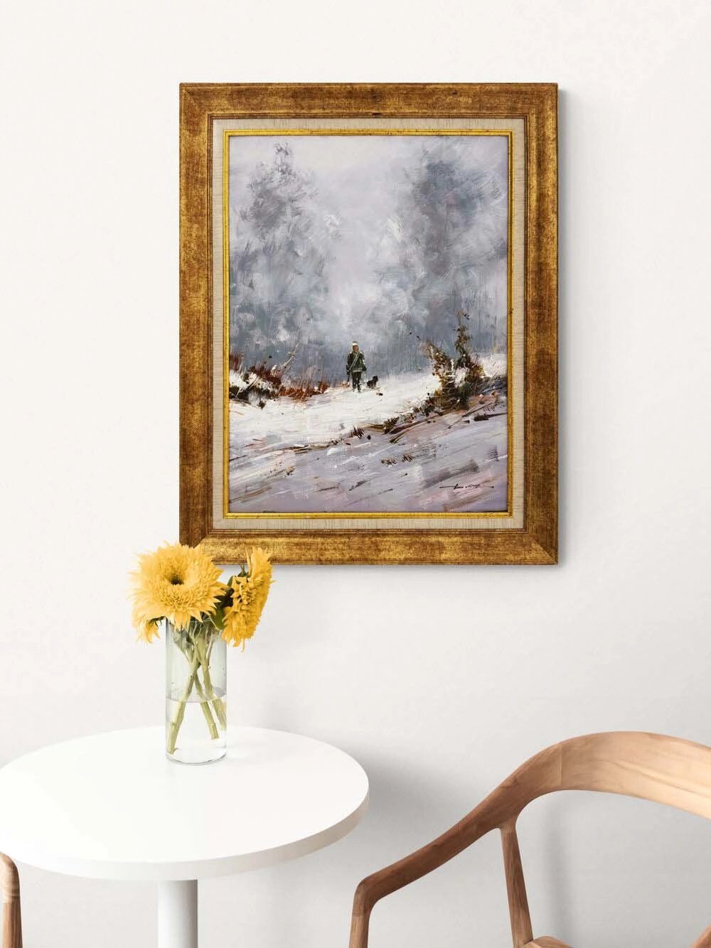 Karda Zaman Yağlı Boya Tablosu