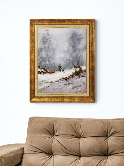 Karda Zaman Yağlı Boya Tablosu