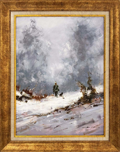 Karda Zaman Yağlı Boya Tablosu