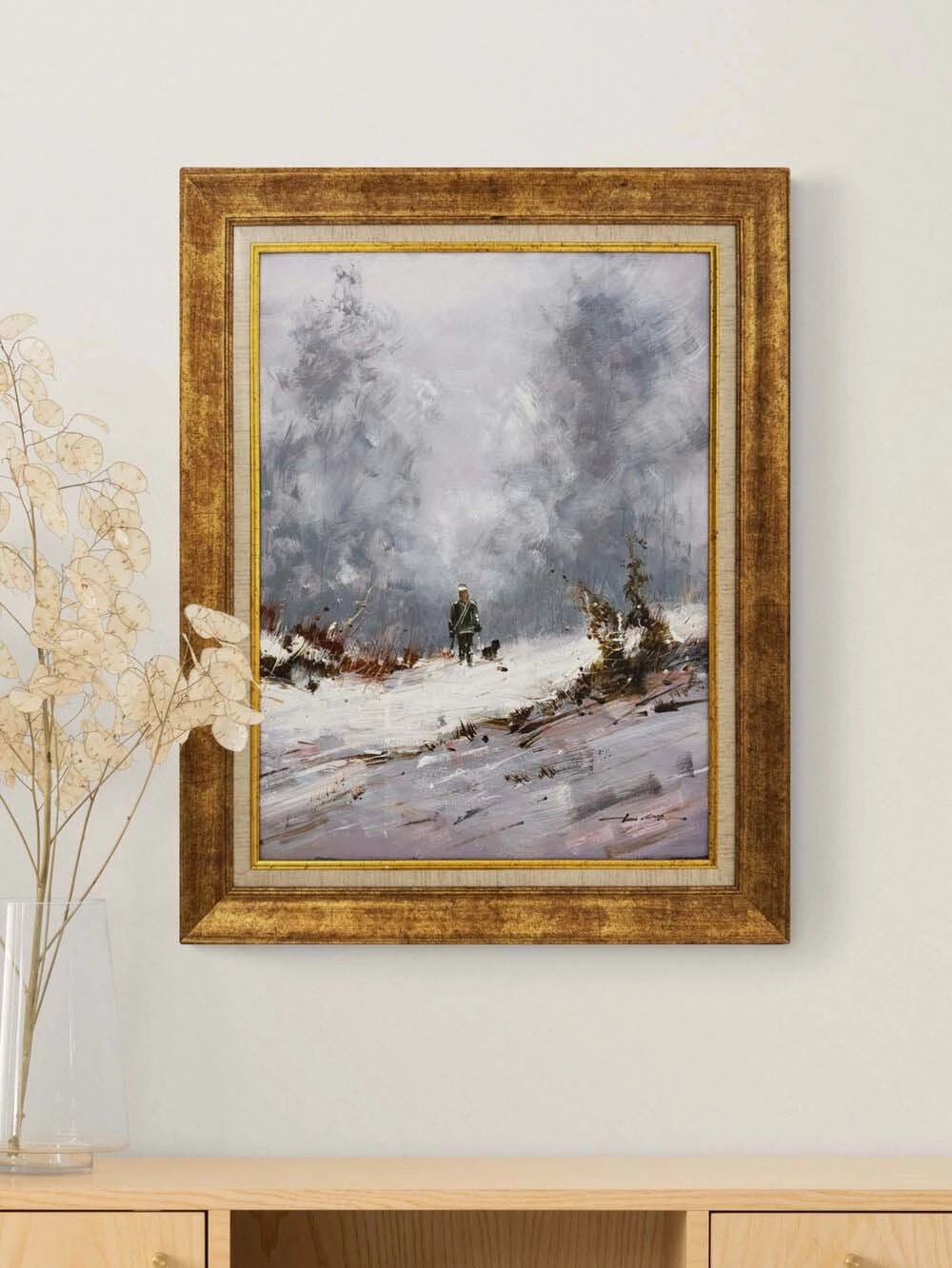 Karda Zaman Yağlı Boya Tablosu