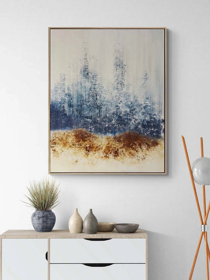 Boşlukta Titreşen Yağlı Boya Tablosu