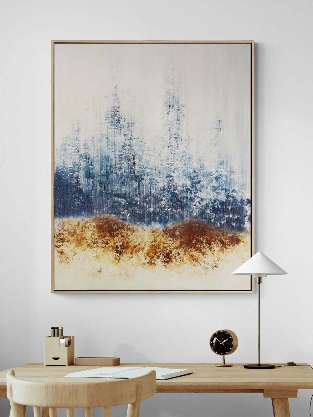 Boşlukta Titreşen Yağlı Boya Tablosu