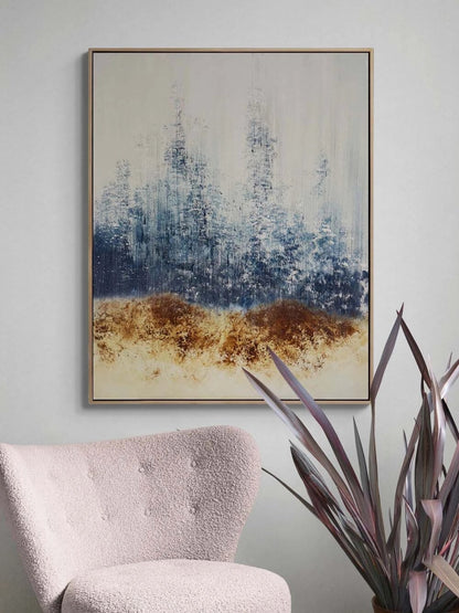 Boşlukta Titreşen Yağlı Boya Tablosu