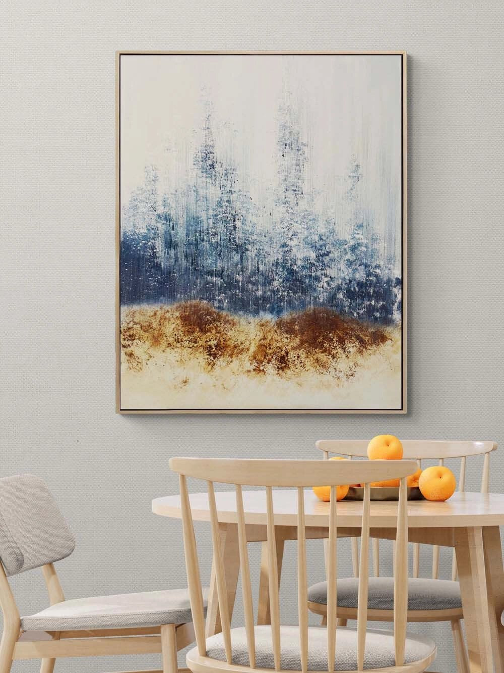 Boşlukta Titreşen Yağlı Boya Tablosu