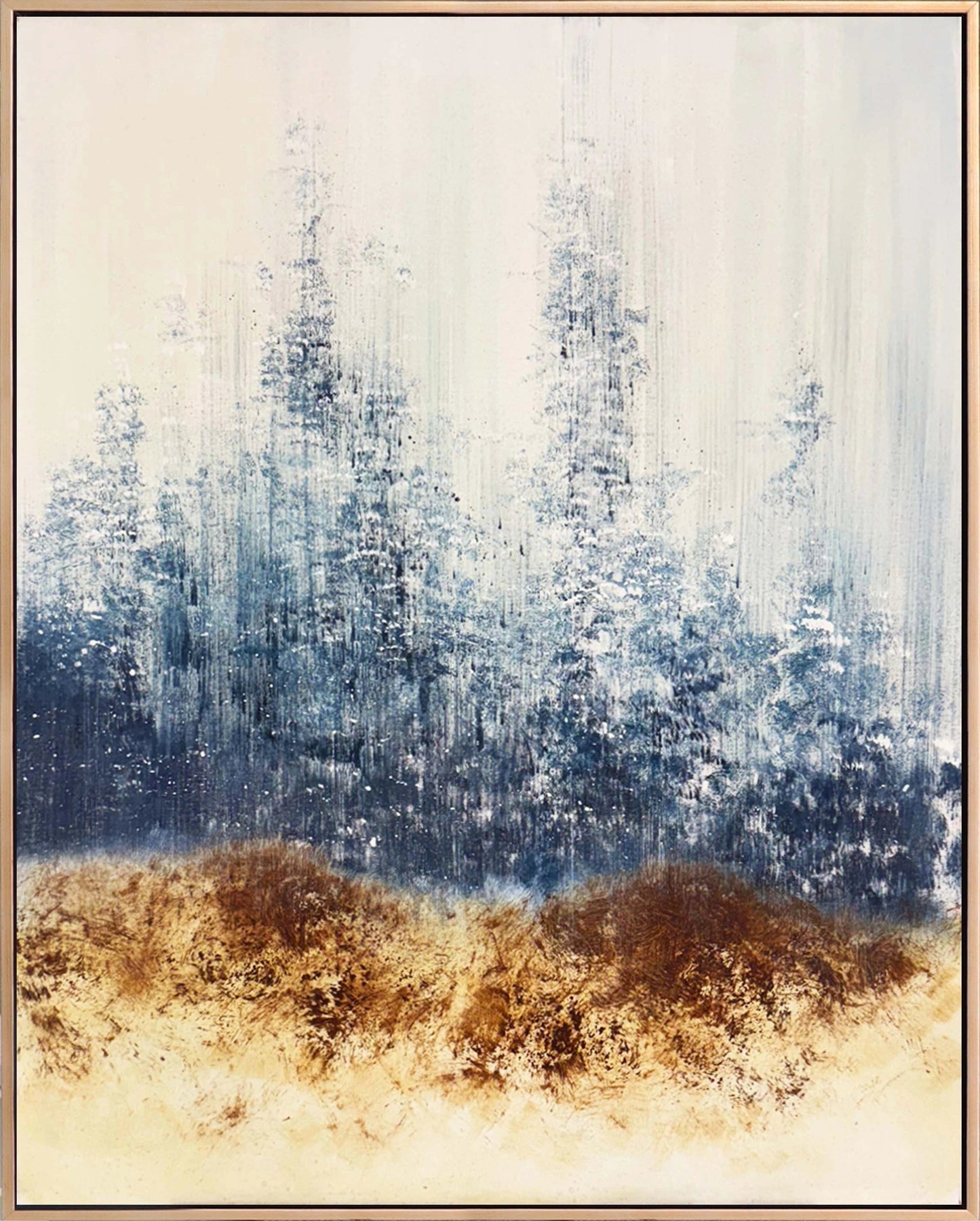 Boşlukta Titreşen Yağlı Boya Tablosu