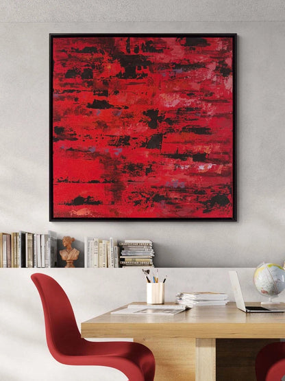 Kırmızının Ötesi Yağlı Boya Tablosu