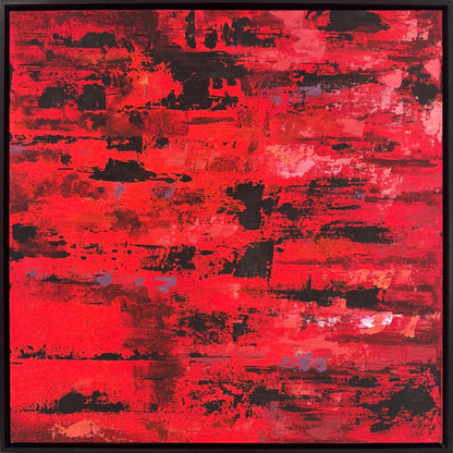 Kırmızının Ötesi Yağlı Boya Tablosu