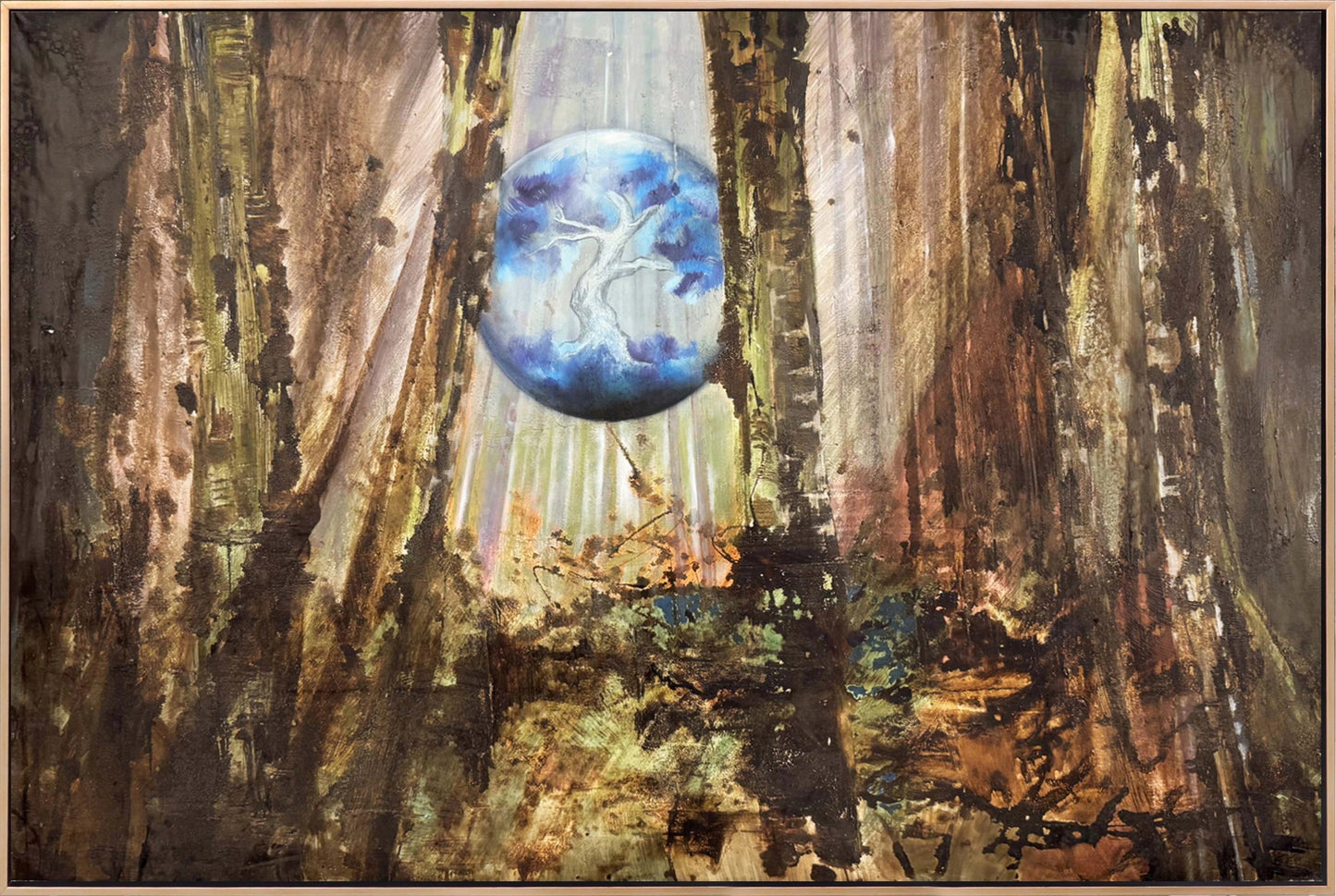 Ormanın Kalbi Yağlı Boya Tablosu