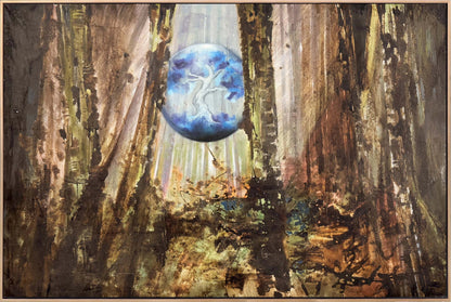 Ormanın Kalbi Yağlı Boya Tablosu