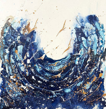 Altın Martılar Yağlı Boya Tablosu