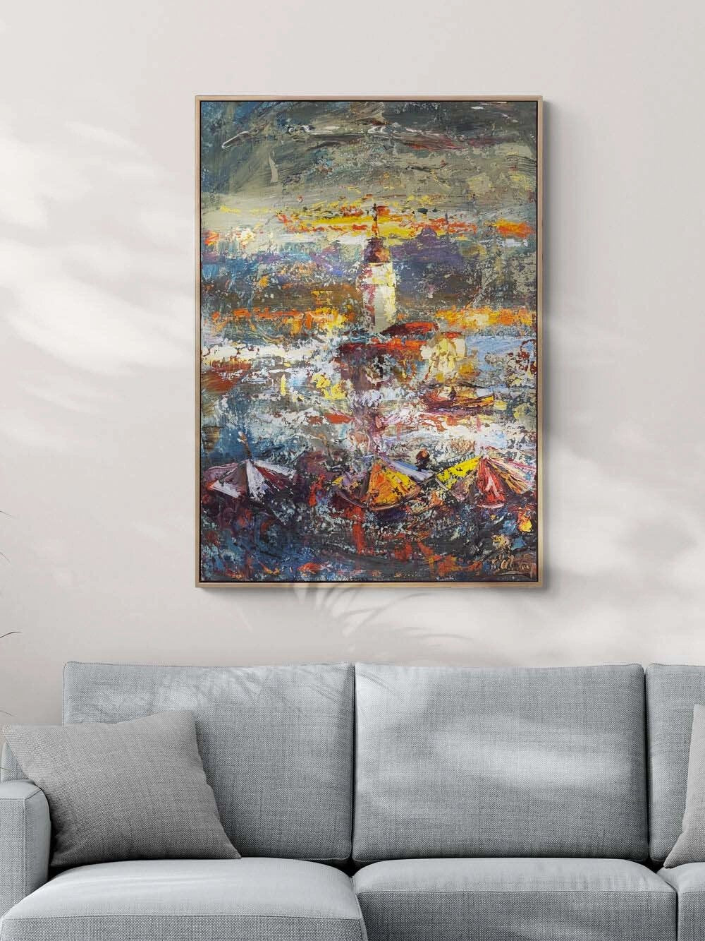 Üsküdar Ufku Yağlı Boya Tablosu