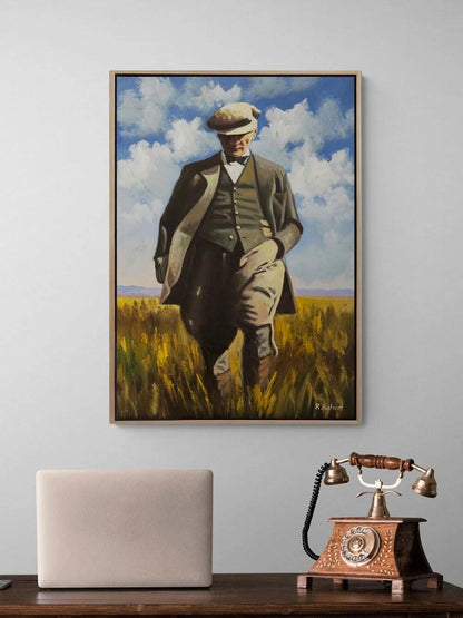 Mustafa Kemal Zamanı Yağlı Boya Tablosu