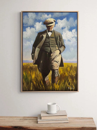 Mustafa Kemal Zamanı Yağlı Boya Tablosu