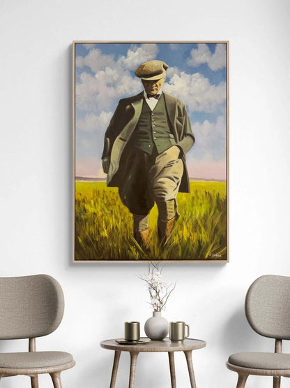 Atatürk’ün Işığında Yağlı Boya Tablosu