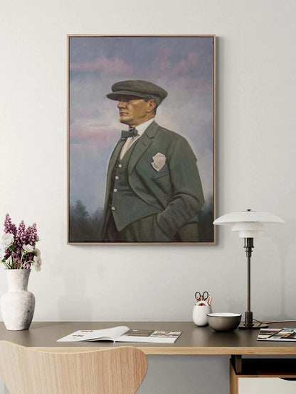 Mustafa Kemal’in Kararı Yağlı Boya Tablosu