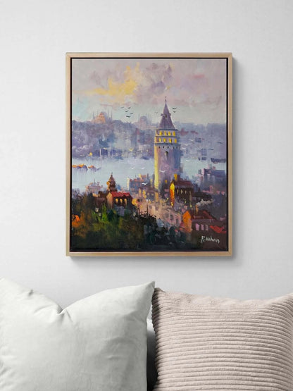 Boğazın Bekçisi Yağlı Boya Tablosu