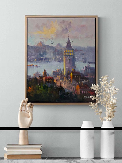 Boğazın Bekçisi Yağlı Boya Tablosu