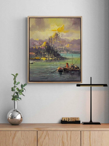 Boğaz Rüyası Yağlı Boya Tablosu