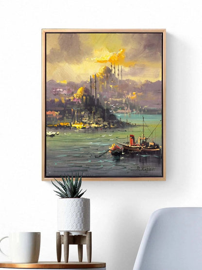 Boğaz Rüyası Yağlı Boya Tablosu