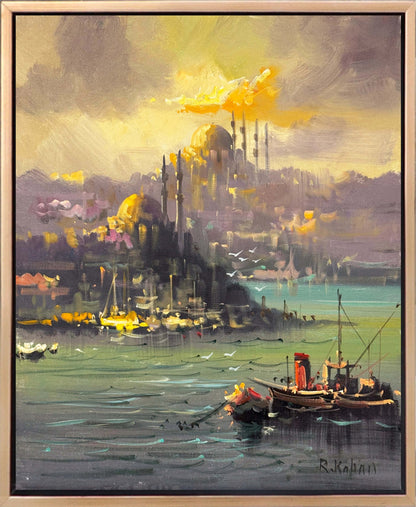 Boğaz Rüyası Yağlı Boya Tablosu