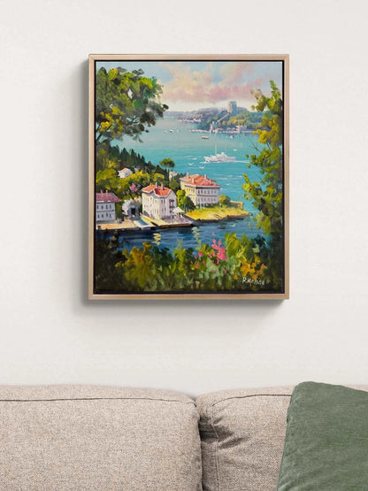 Boğazın Huzuru Yağlı Boya Tablosu