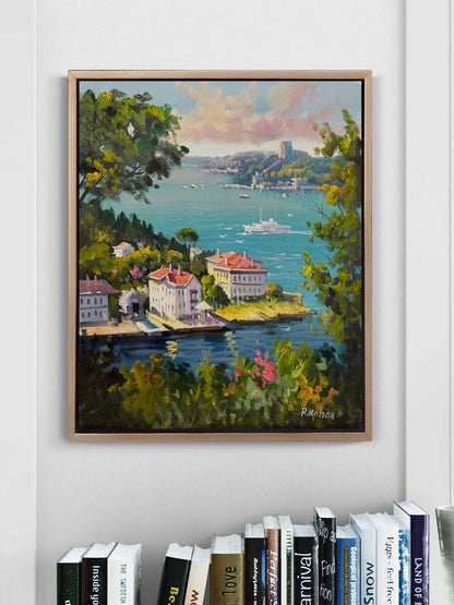 Boğazın Huzuru Yağlı Boya Tablosu