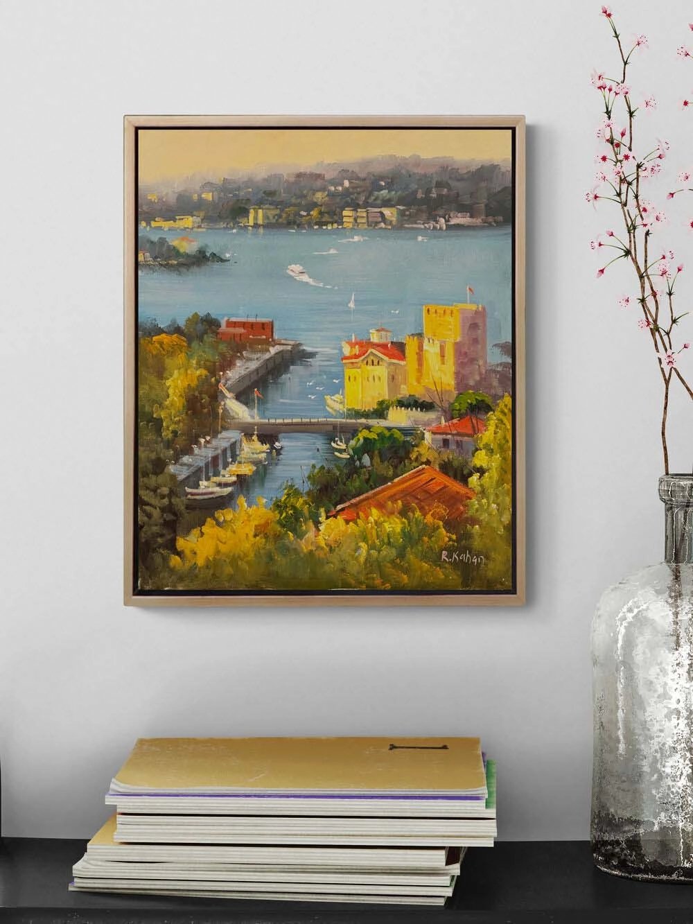 Zamansız İstanbul Yağlı Boya Tablosu