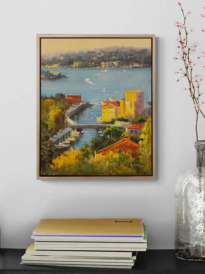 Zamansız İstanbul Yağlı Boya Tablosu