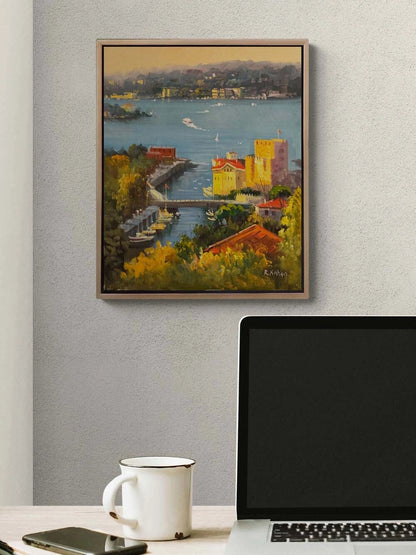 Zamansız İstanbul Yağlı Boya Tablosu