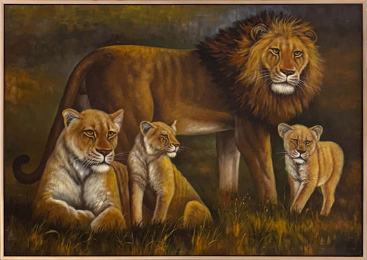 Aslanın Mirası Yağlı Boya Tablosu