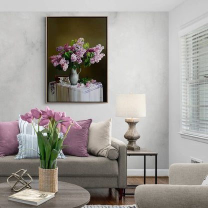 Leylakların Ahengi Siparişe Özel Yağlı Boya Tablo