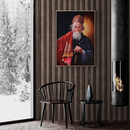 Halı Tüccarı Siparişe Özel Yağlı Boya Tablo