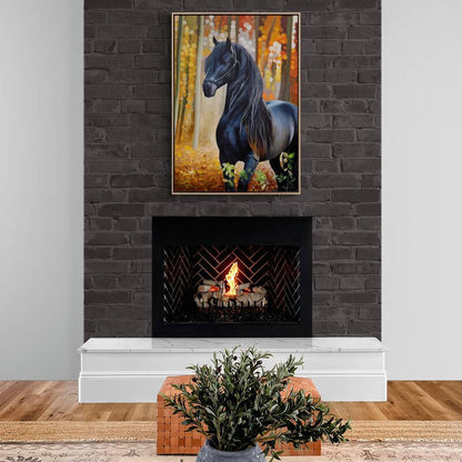 Siyah İnci Siparişe Özel Yağlı Boya Tablo