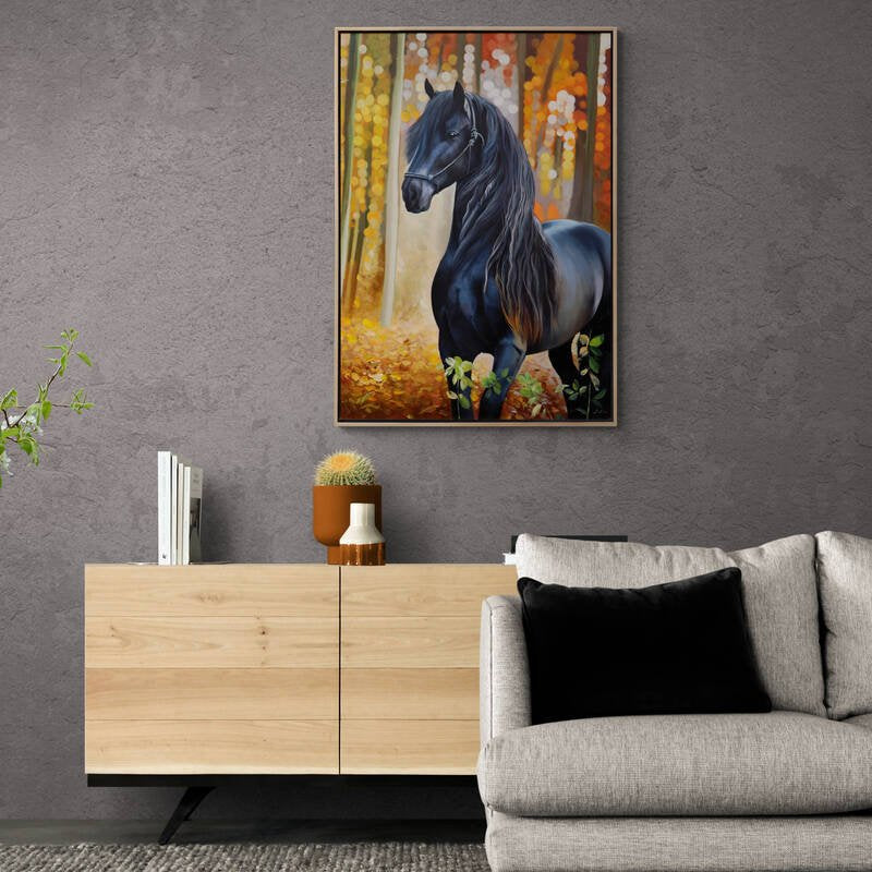 Siyah İnci Siparişe Özel Yağlı Boya Tablo