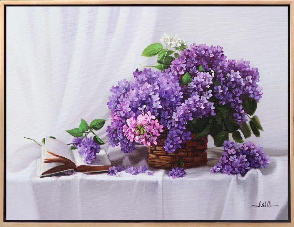 Sepette Leylaklar Siparişe Özel Yağlı Boya Tablo