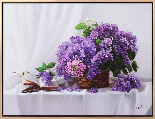 Sepette Leylaklar Siparişe Özel Yağlı Boya Tablo