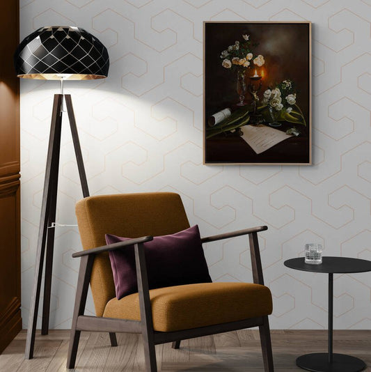 Işıltılı Yansımalar Siparişe Özel Yağlı Boya Tablo