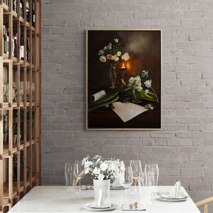 Işıltılı Yansımalar Siparişe Özel Yağlı Boya Tablo