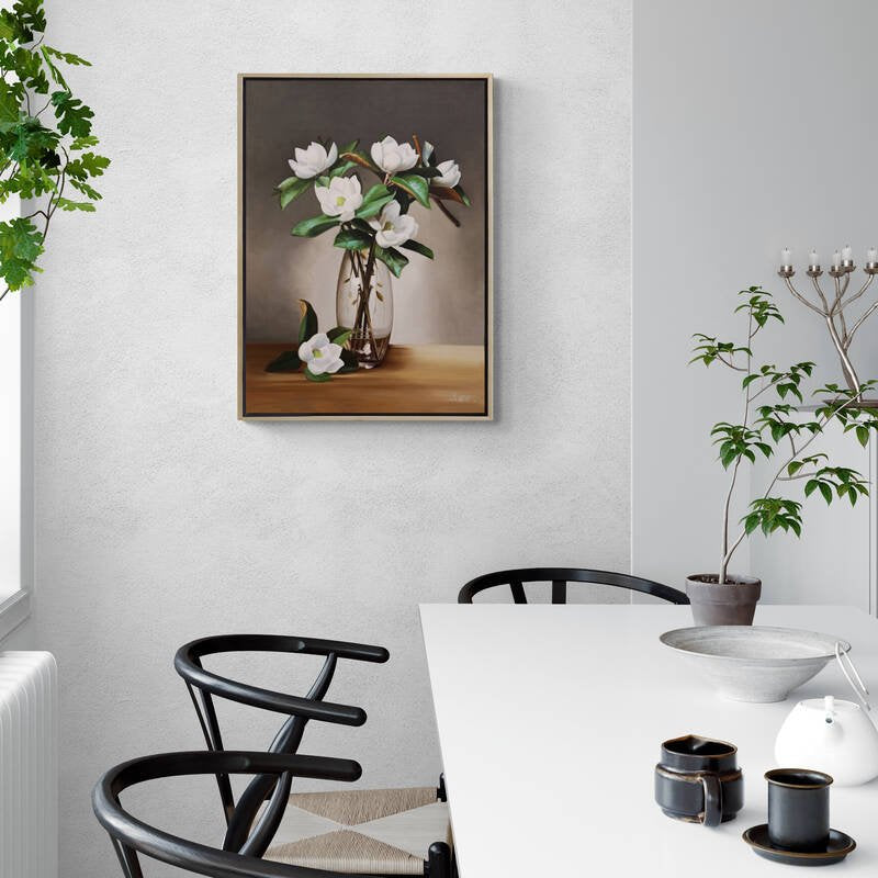 Vazodaki Manolyalar Siparişe Özel Yağlı Boya Tablo