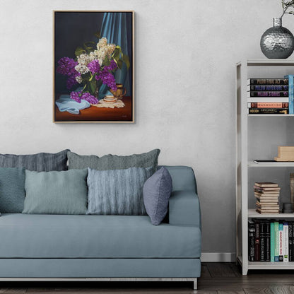 Leylakların Sırrı Siparişe Özel Yağlı Boya Tablo