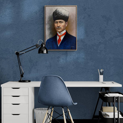 Ulusun Önderi Siparişe Özel Yağlı Boya Tablo