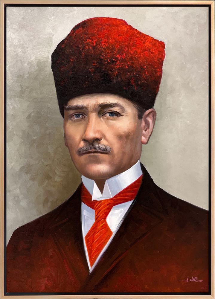 Geleceğe Yön Veren Lider Siparişe Özel Yağlı Boya Tablo