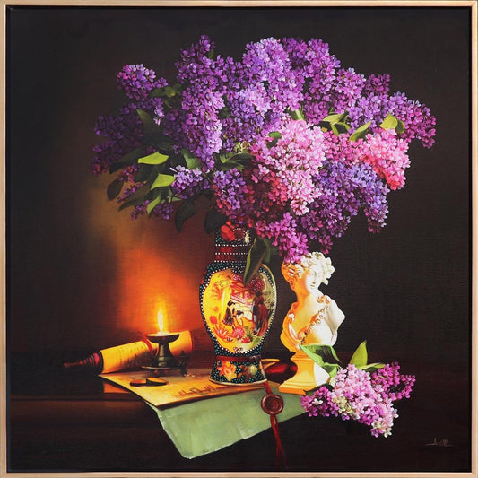 Leylaklar Arasında Huzur Siparişe Özel Yağlı Boya Tablo