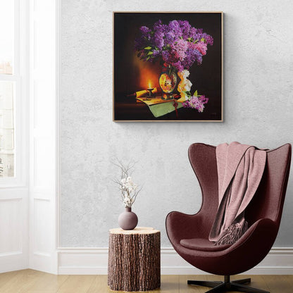 Leylaklar Arasında Huzur Siparişe Özel Yağlı Boya Tablo