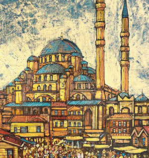 İstanbul tabloları