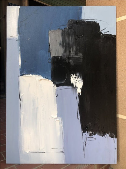 Modern Minimalist Desen Siparişe Özel Soyut Yağlı Boya Tablo